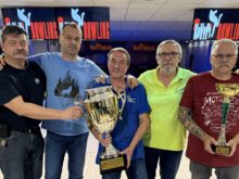 Družstvo BECHER TEAM víťazom Košickej Bowlingovej Ligy 2024