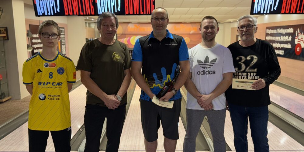 Víťazom KEVYPIBOWLING OPEN KOŠICE 2024 sa stal Marián Lengeň